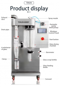 Laboratory mini spray dryer machine