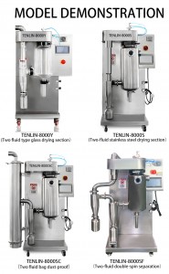 Lab Coffee Tea Plant Milk Powder Spray Dryer