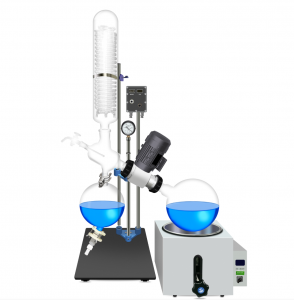 Laboratory Rotary Evaporator Enclosure Thermostat Circulator Water Bath Solution